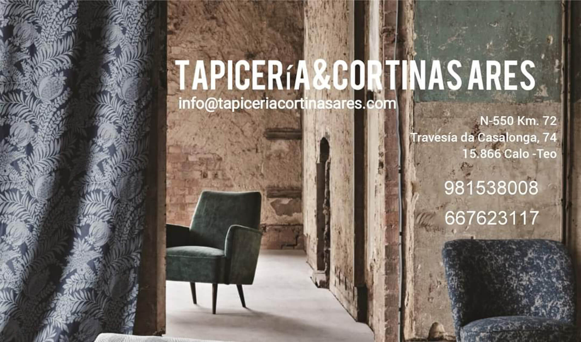 Tapicería & Decoración Ares en Teo